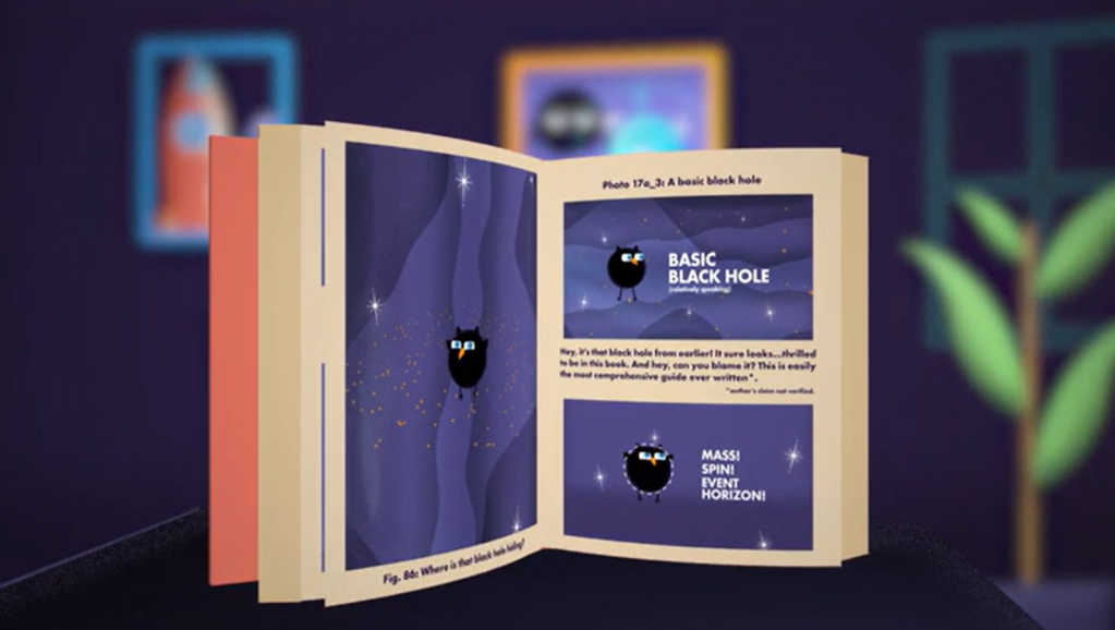 A comic book about NASA’s Traveler: Field Guide to Basic Black Holes